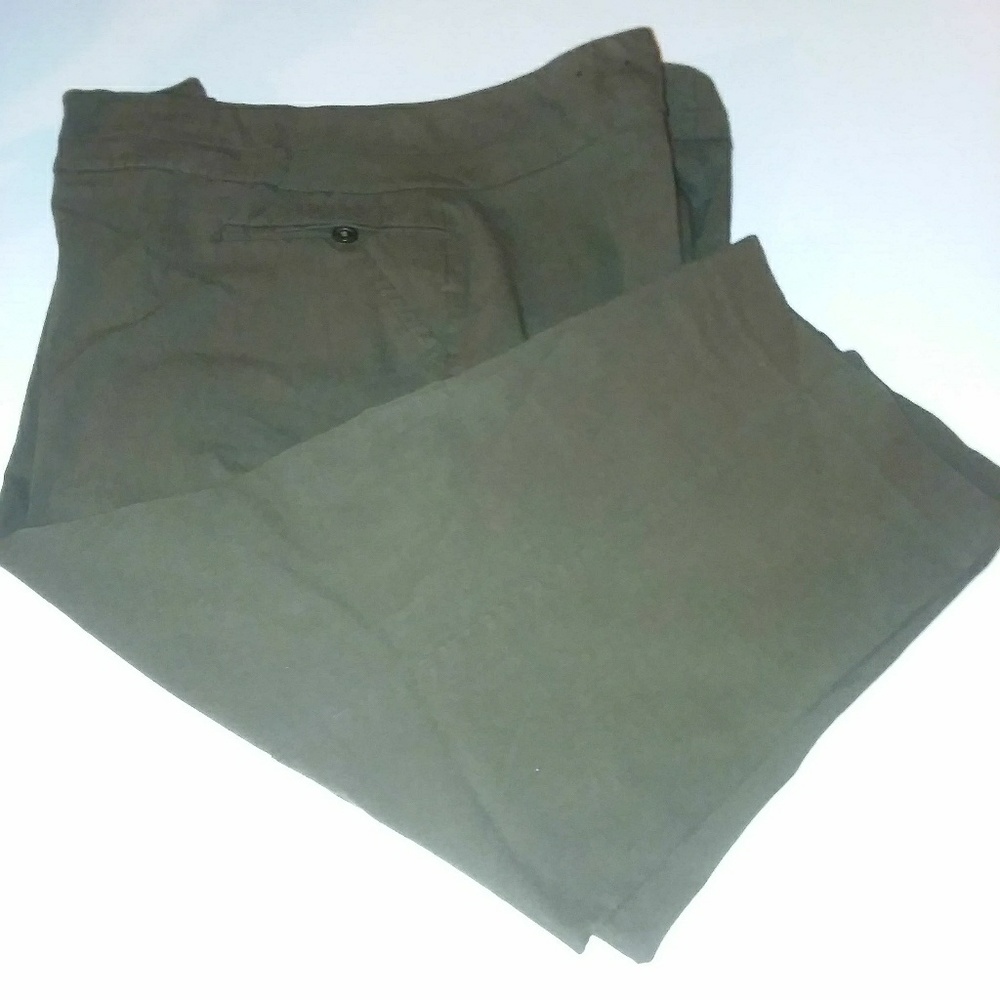 💲5/$25💲Lane Bryant Capris Brown Size 18 - Picture 3 of 8